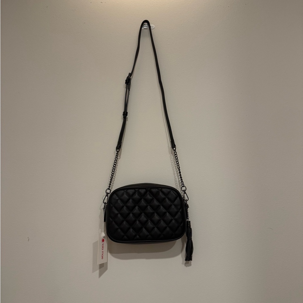 A New Day Quilted Crossbody Bag – Black – NWT